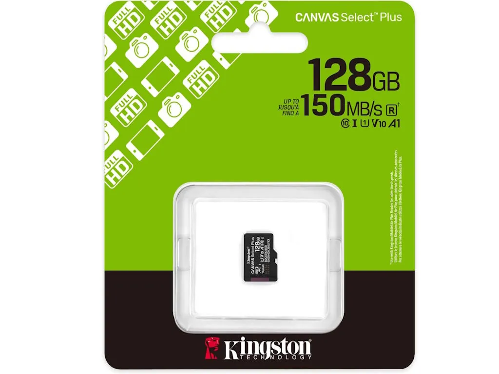 Kingston Memorije kartice KINGSTON SDCS3/128GBSP/microSDXC/128GB/Class10 U1/150MB/s Slika 3